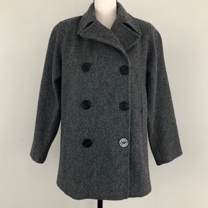 VTG Marvin Richards Wool Double Breasted Peacoat